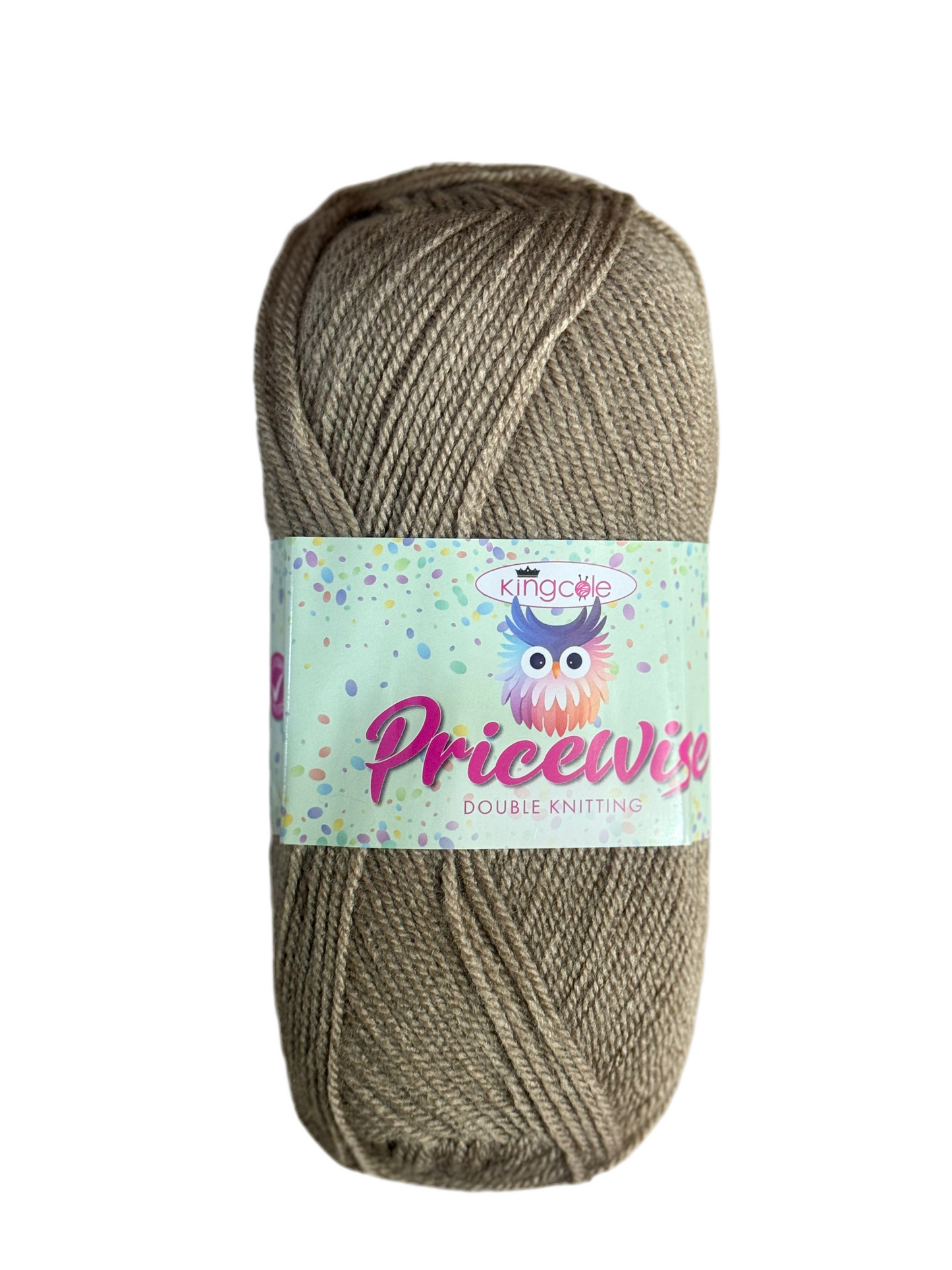 PRICEWISE DOUBLE KNITTING 100g SHADE FUDGE