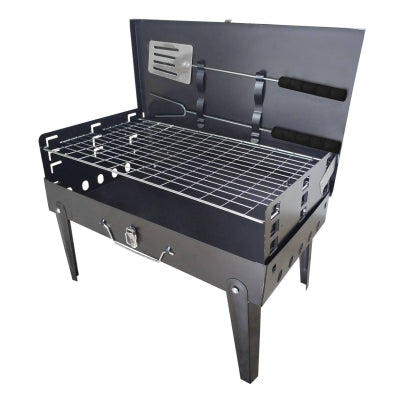 PORTABLE FOLDING CHARCOAL BBQ GRILL WITH ACCESSORIES
BB-BBQ225