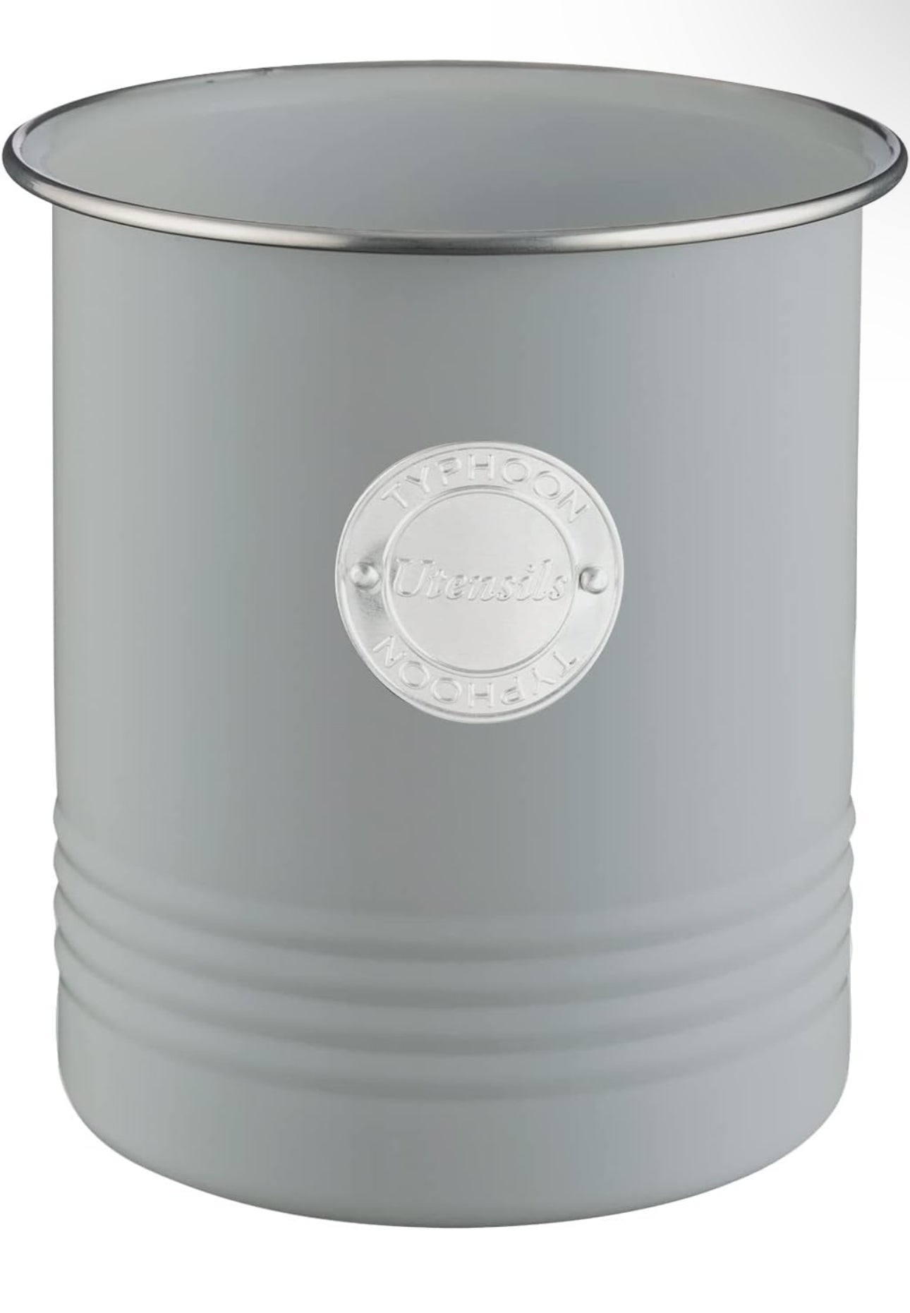 Typhoon Living Grey Utensil Storage Jar, 1.7 Litres