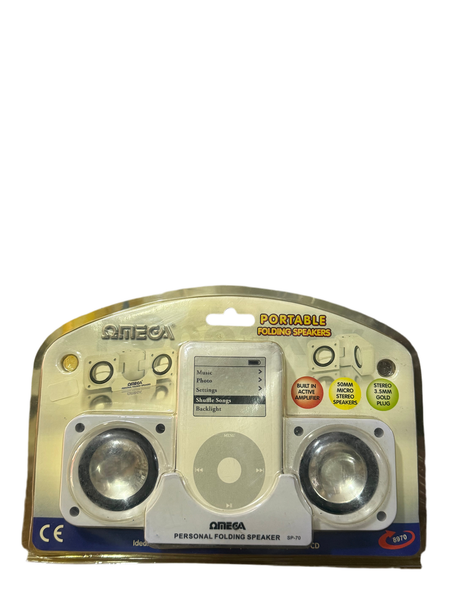 OMEGA PORTABLE FOLDING SPEAKERS