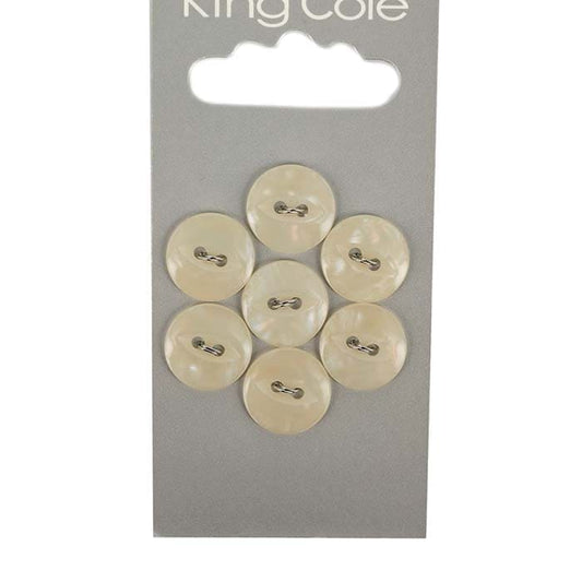 Fish-Eye Buttons – Cream (Small)