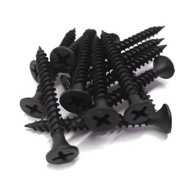 Vis pour plaques de plâtre, filetage gros Speedrive, tête trompette noire, 4,0 x 45 mm (8 x 1,3/4)