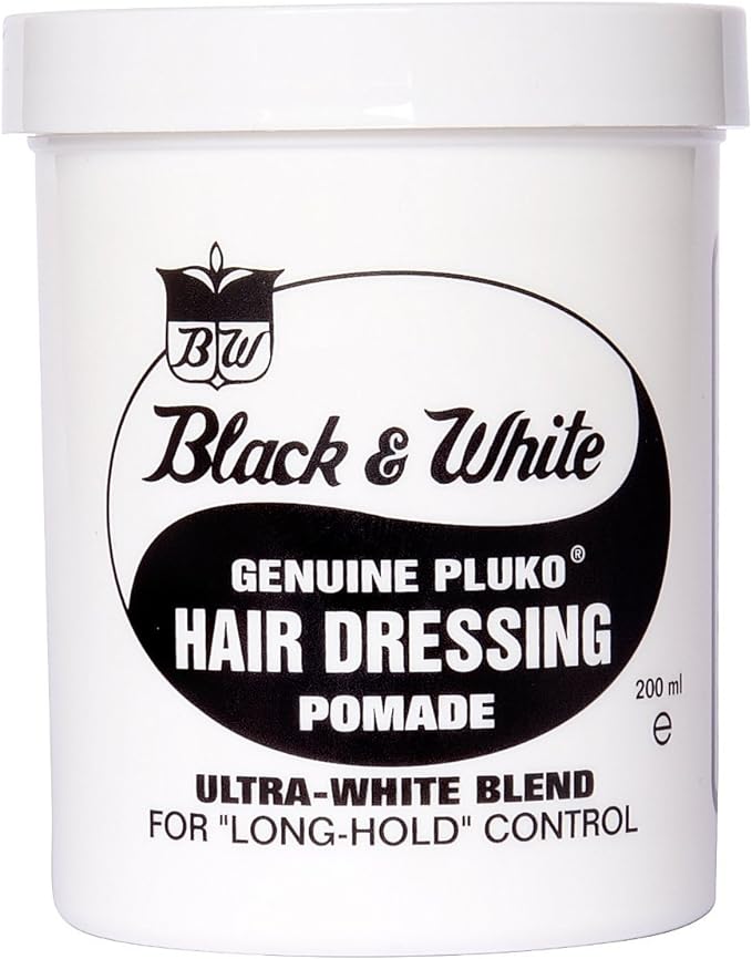 Pommade Originale Noire et Blanche 200ml 7oz