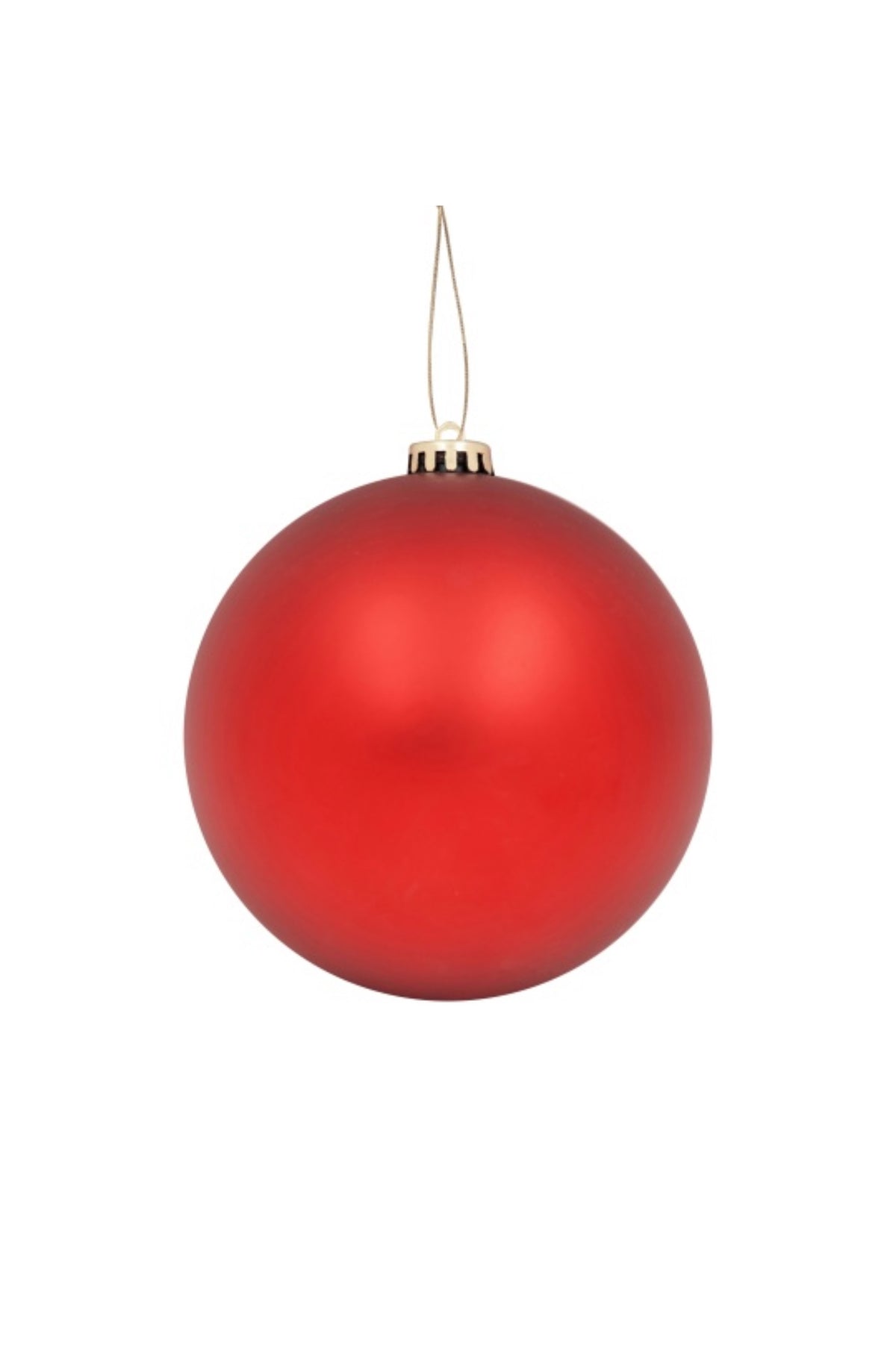 Boules de Noël rouges grand format