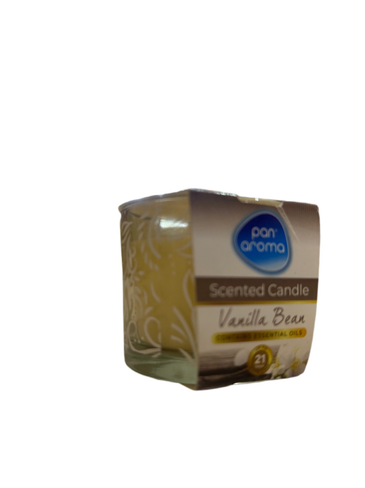 Straight Edge Sleeve Warp Candle - Vanilla Bean