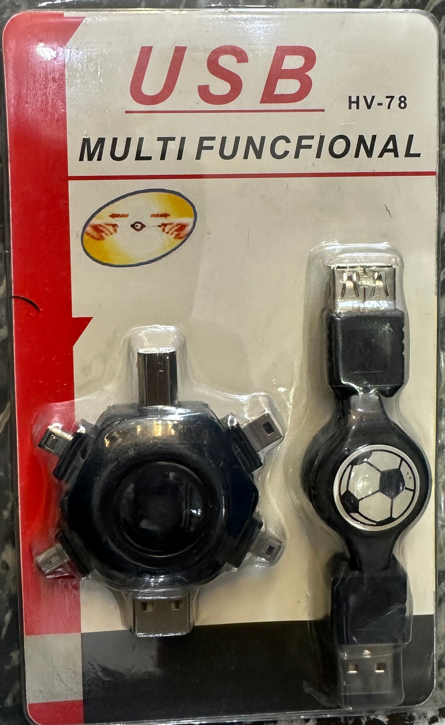 Kit d'adaptateurs USB