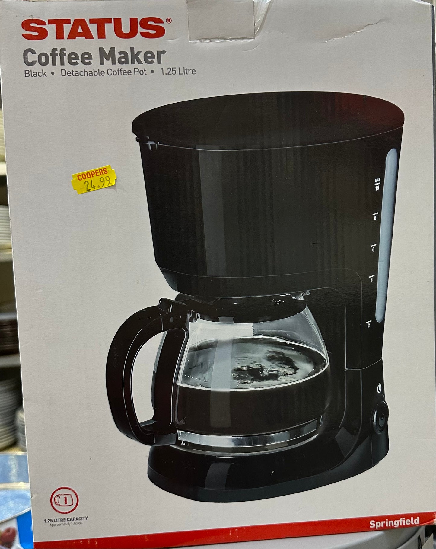 STATUS COFFEE MAKER 1.25L