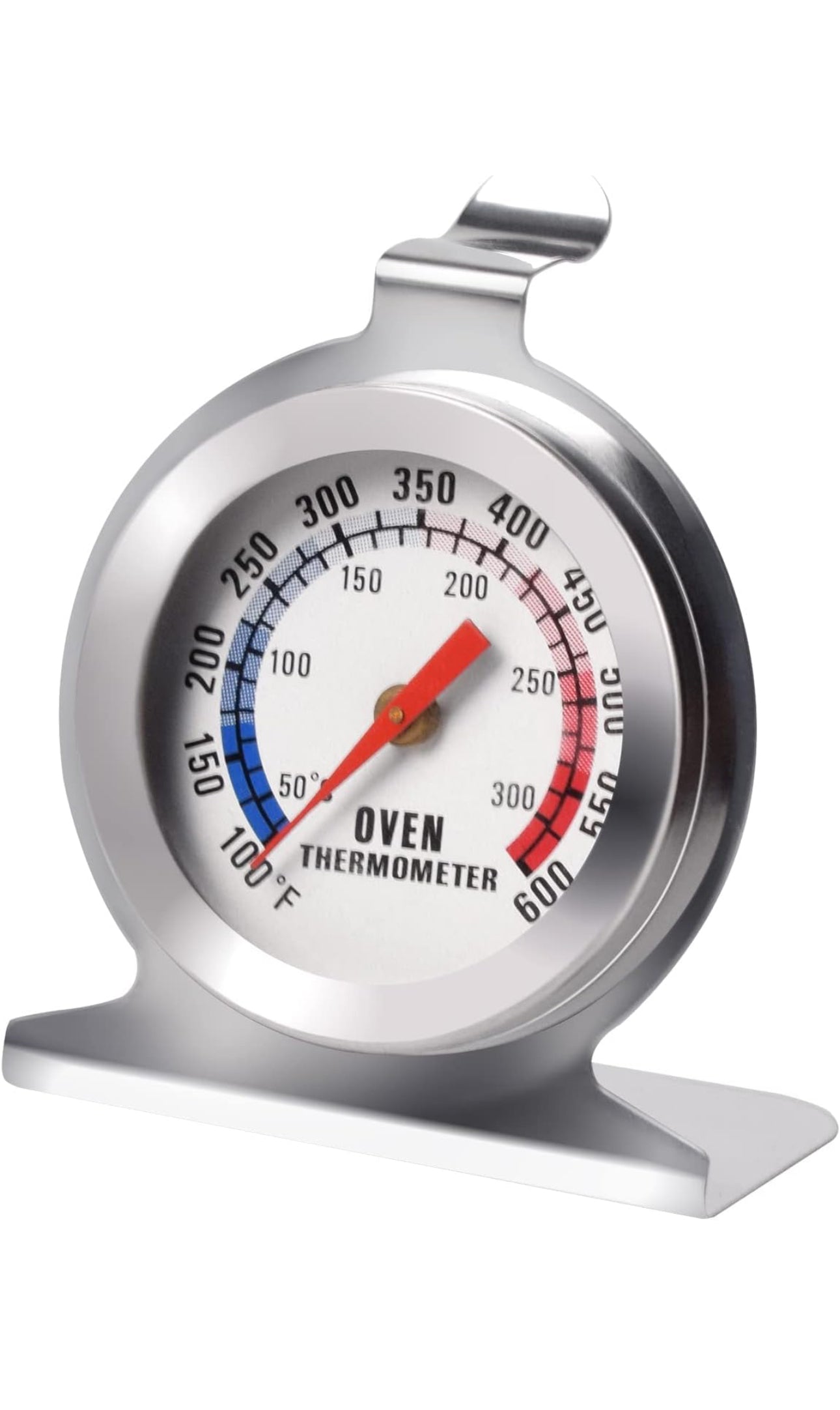 Thermomètre de four Apollo Température de cuisson 150º-300ºC Acier inoxydable