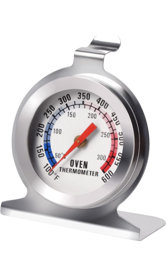Thermomètre de four Apollo Température de cuisson 150º-300ºC Acier inoxydable