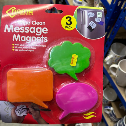 HOME MESSAGE MAGNETS WIPE CLEAN