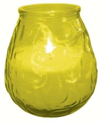 BOUGIE JAUNE BOCAL