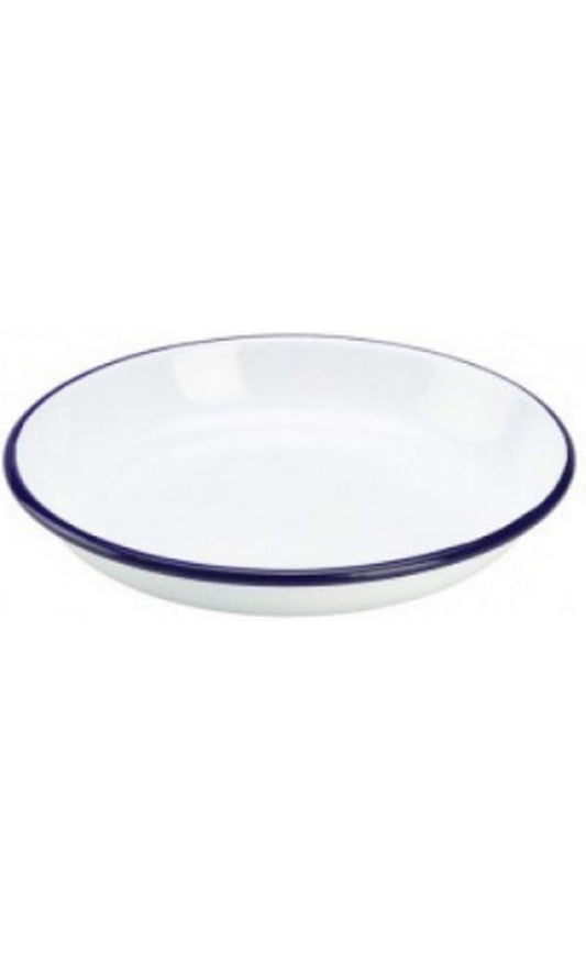 ENAMEL 22CM RICE PLATE