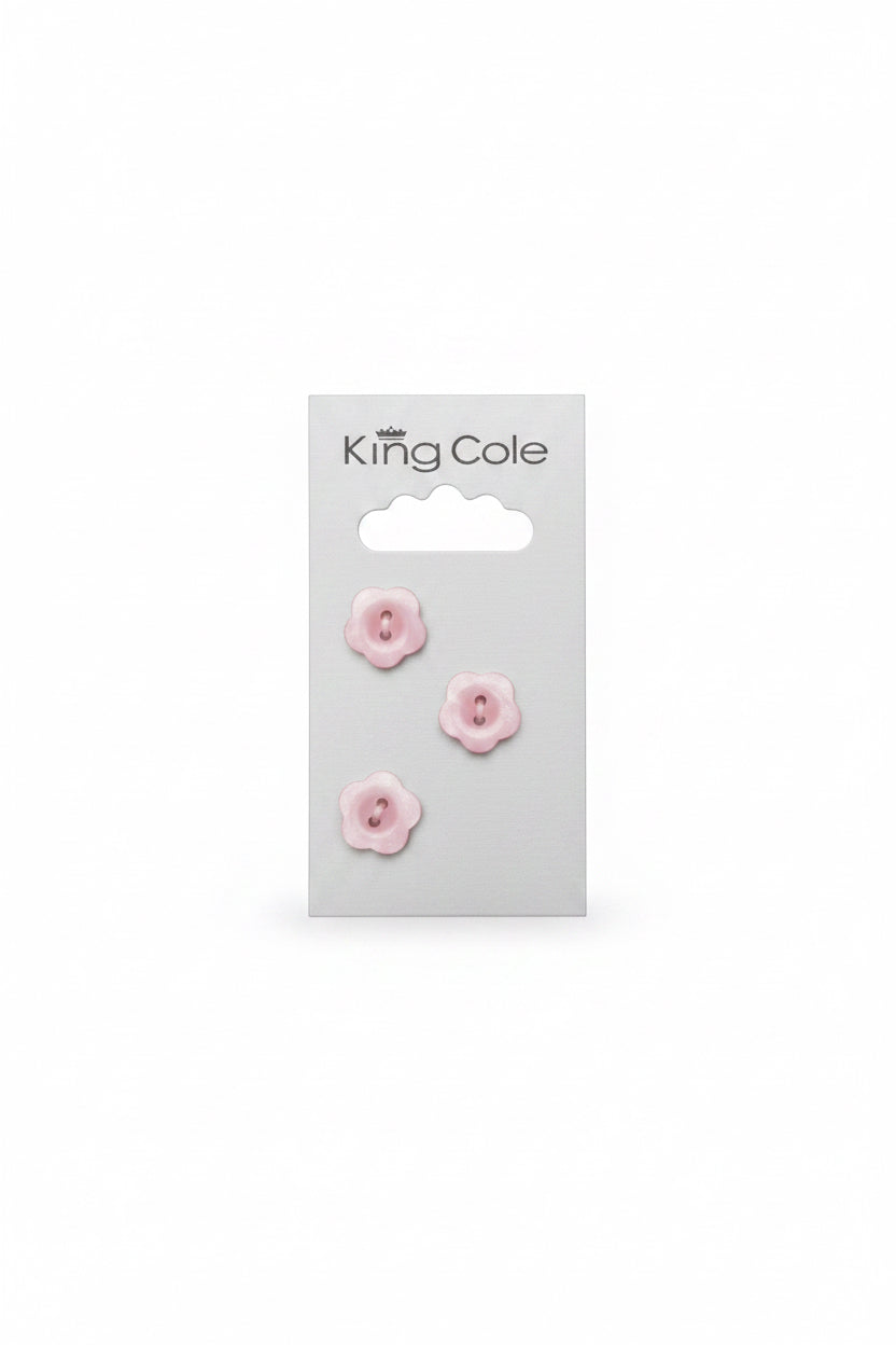 KING COLE BUTTON x3