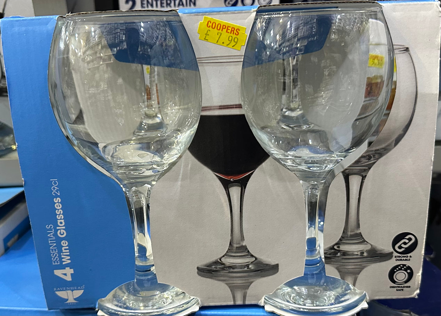 Essentials 4 wine Glasses 29cl