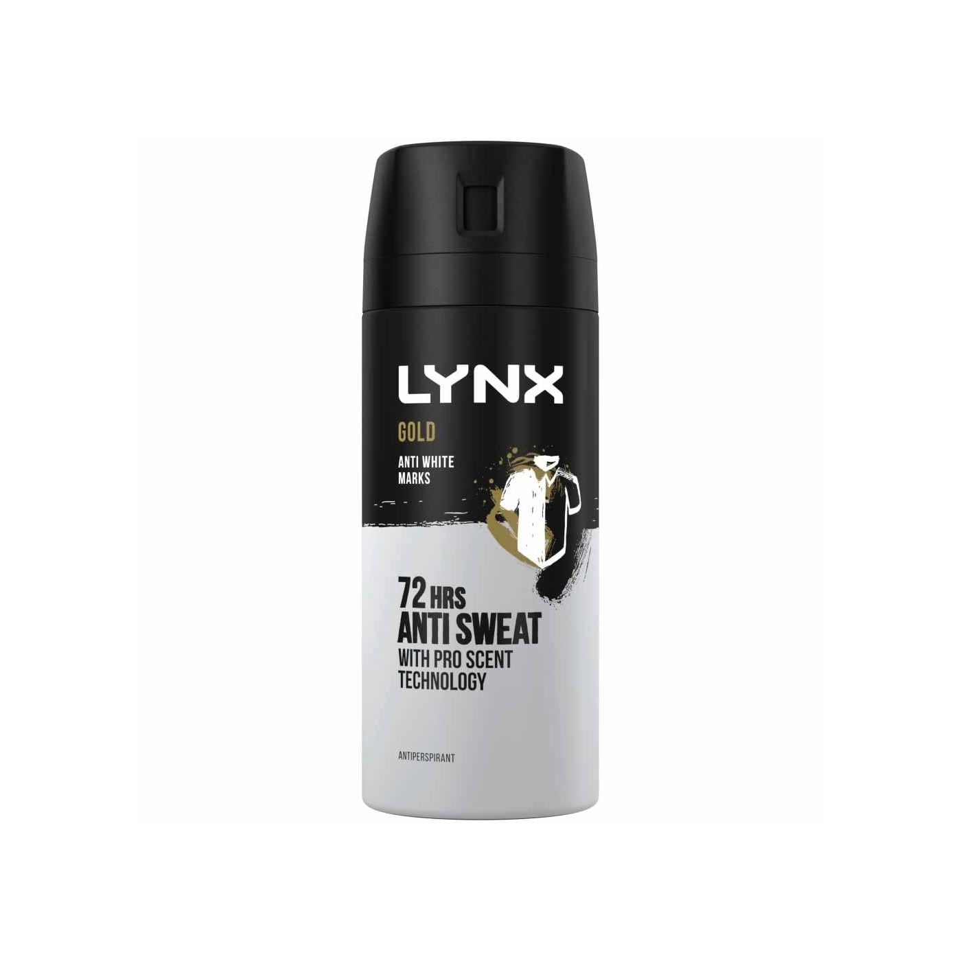 LYNX DRY 150ML A/P SPRAY GOLD