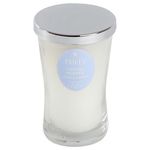 Bougie parfumée grand format Prices Candles Cotton Powder – Collection Signature