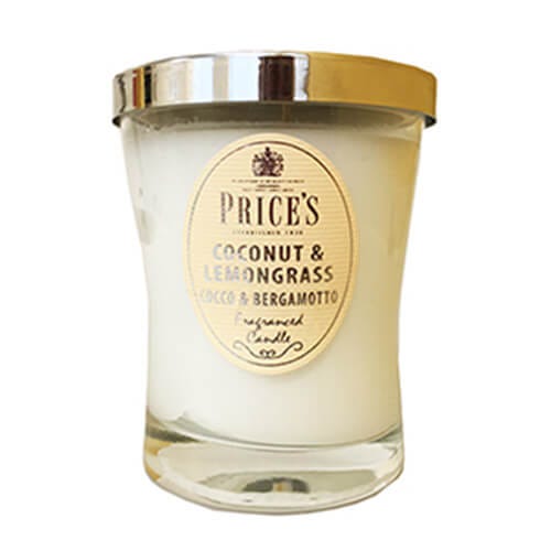 Bougie à la citronnelle et à la noix de coco de Prices Candle
