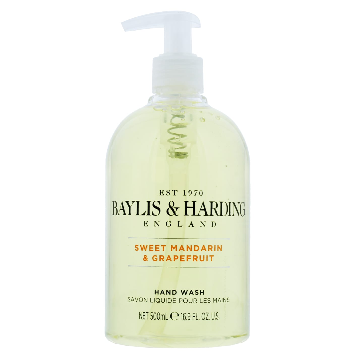 BAYLIS&HARDING LAVAGE MAINS 500ML MANDARINE DOUCE