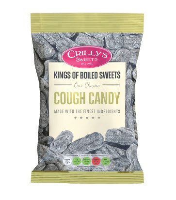 CRILLYS 100G COUGH DROPS