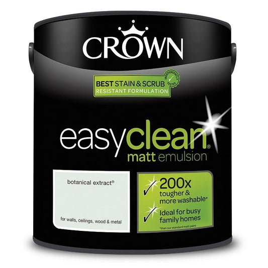 Peinture mate émulsion Crown Easyclean 2,5 L