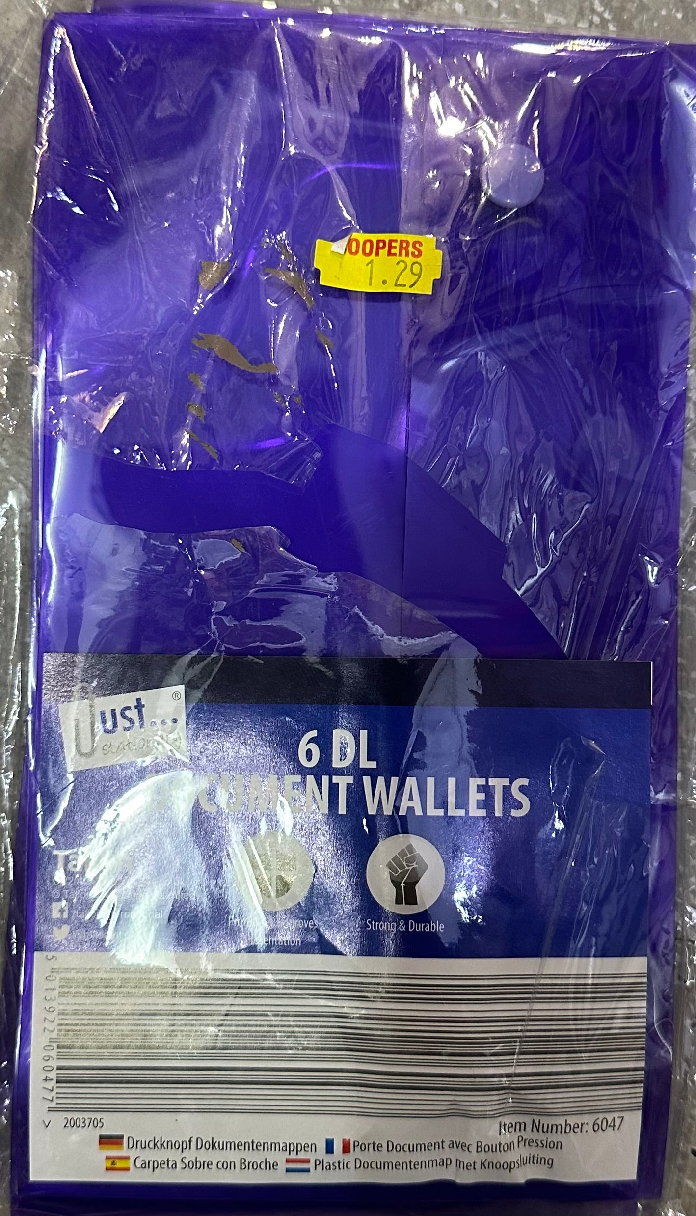 6 porte-documents DL