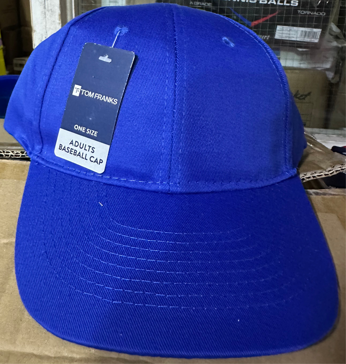 MENS BASEBALL CAP BLUE