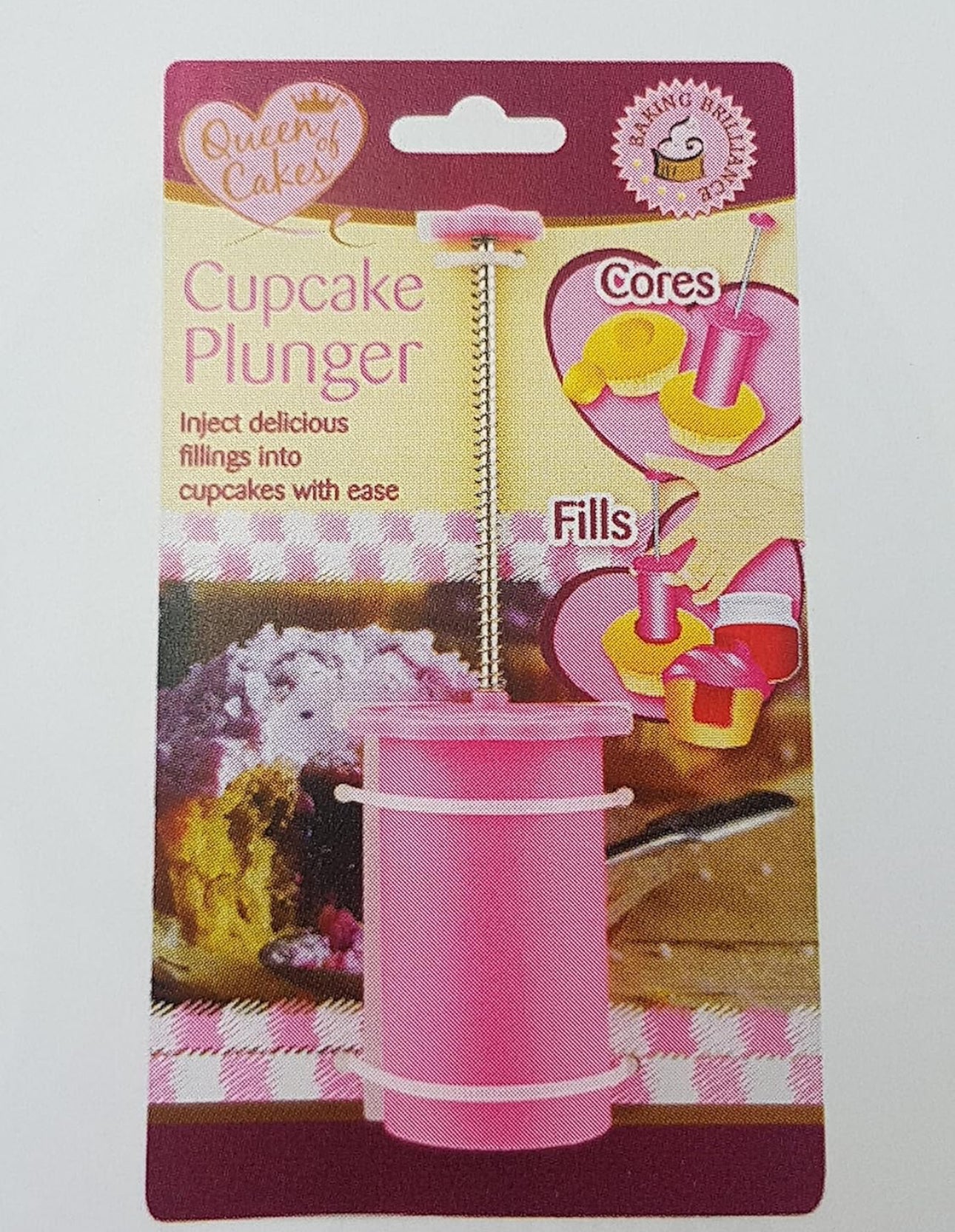 Piston à cupcakes Queen of Cakes