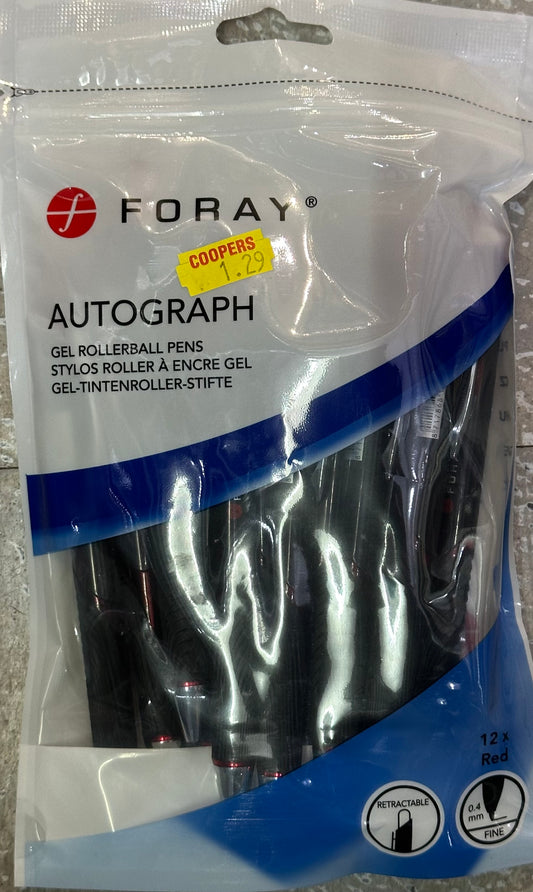 Stylos à bille gel Foray
