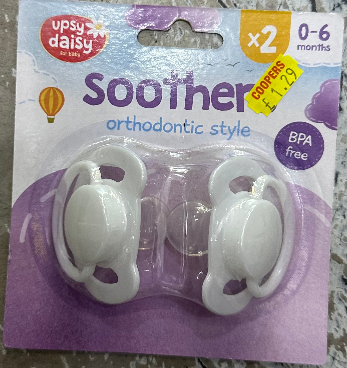 Baby Soother Orthodontic Style