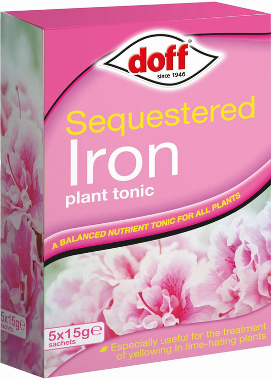 Doff Tonic végétal au fer séquestré 5 sachets de 15 g