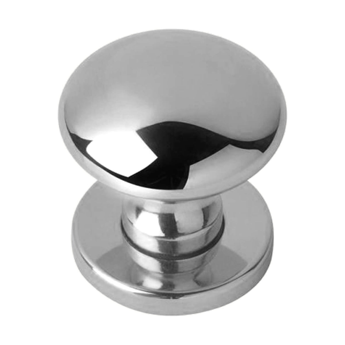 Victorian Door Knobs, Chrome Plated 25mm (1")