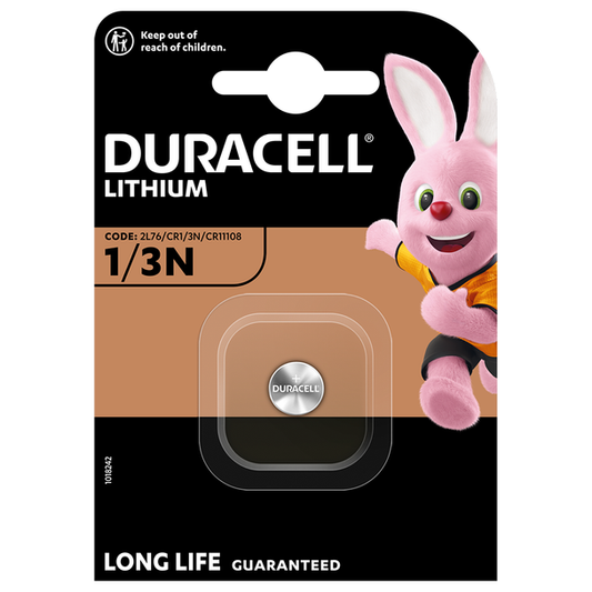 Pile bouton Duracell DL1/3N CR1/3N 2L76 | Lot de 1