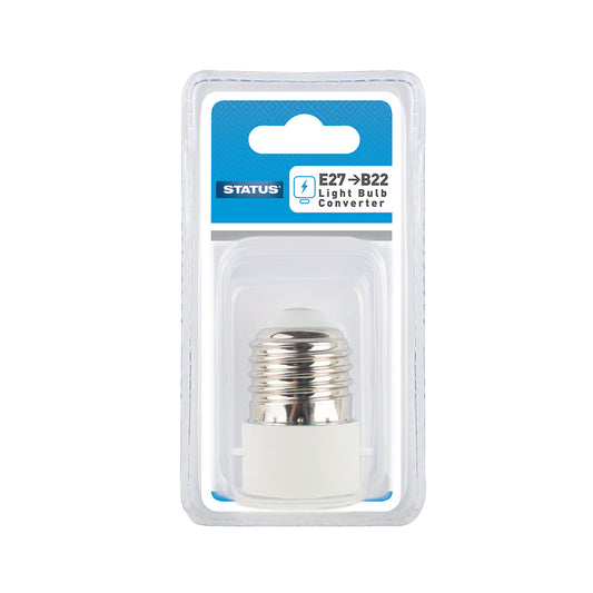 Convertisseur de culot d'ampoule ES vers BC