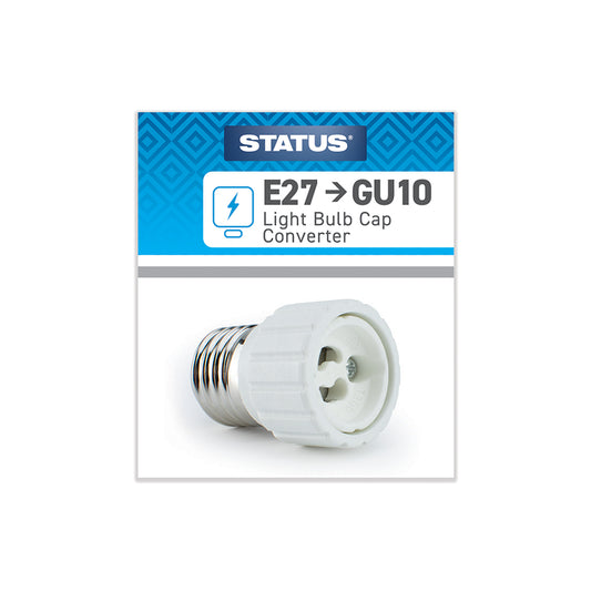 ES to GU10 - Light Bulb Cap Converter - 1 pk