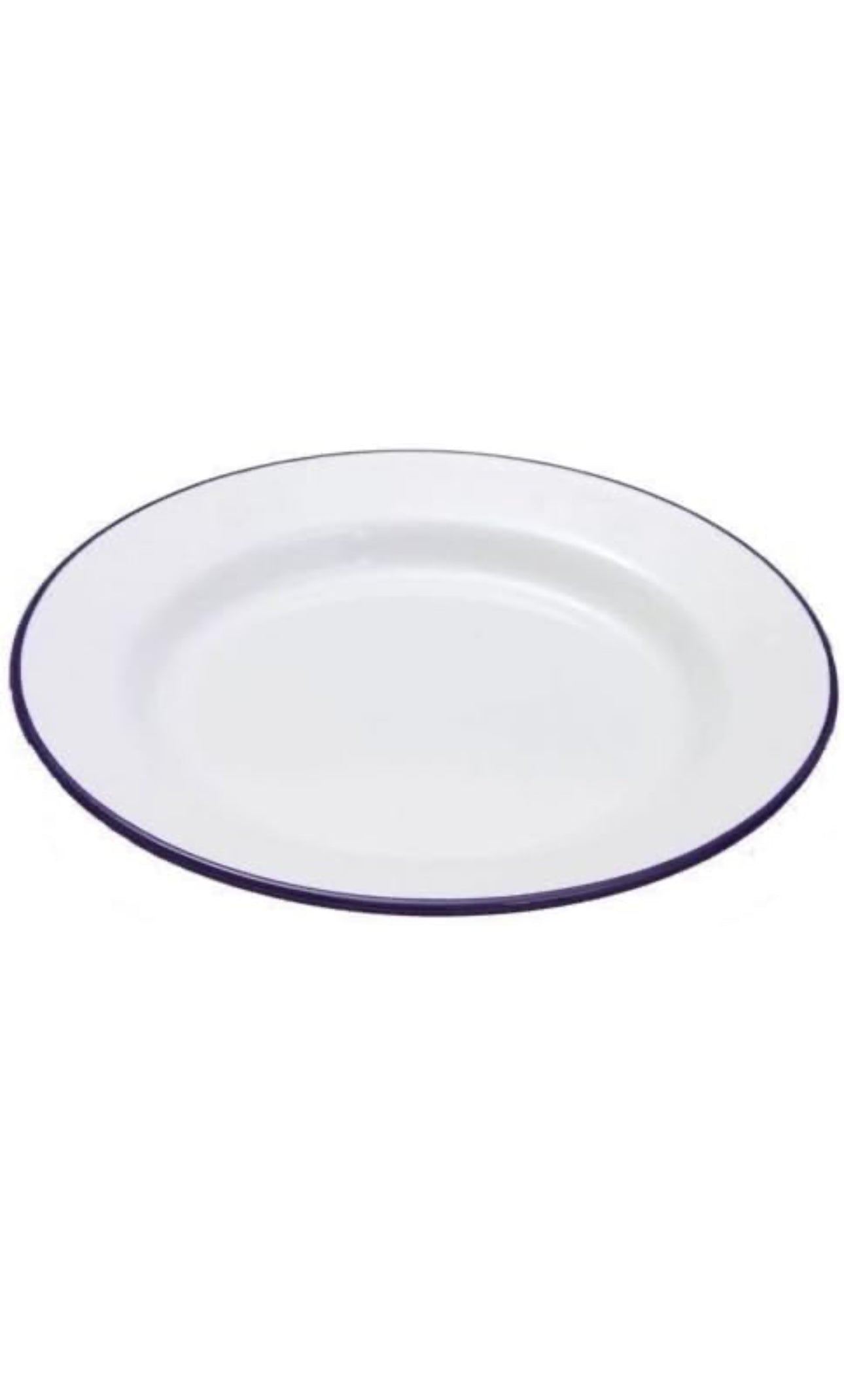 ENAMEL 20CM DINNER PLATE