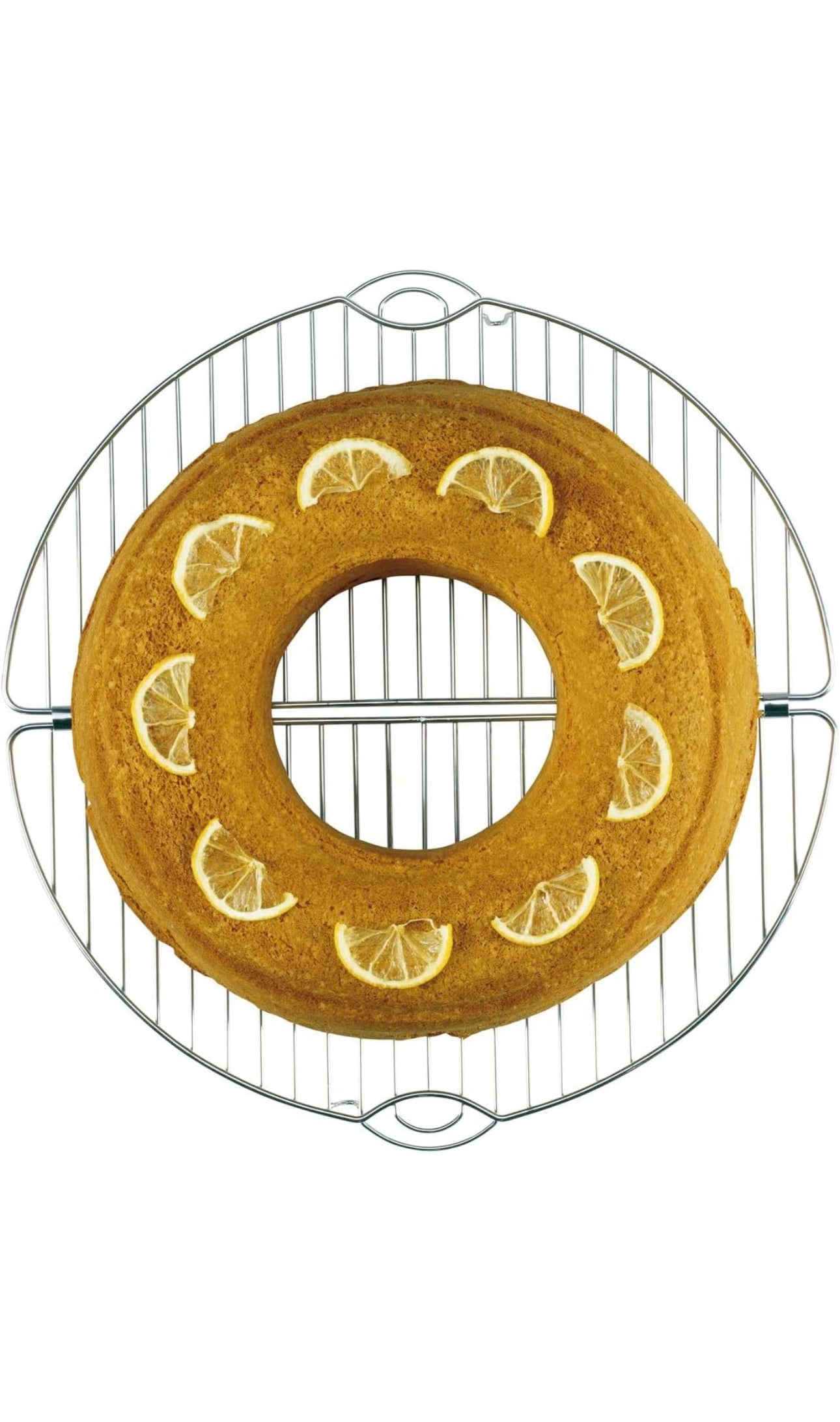 Grille de refroidissement pour gâteaux - Acier inoxydable - Diamètre : 30 cm