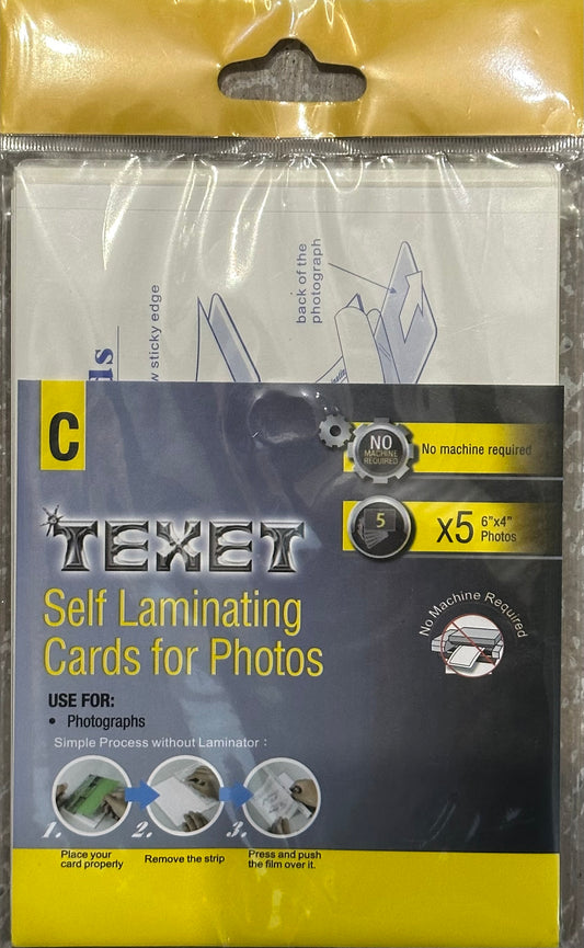 Self Laminating Cards For Photos