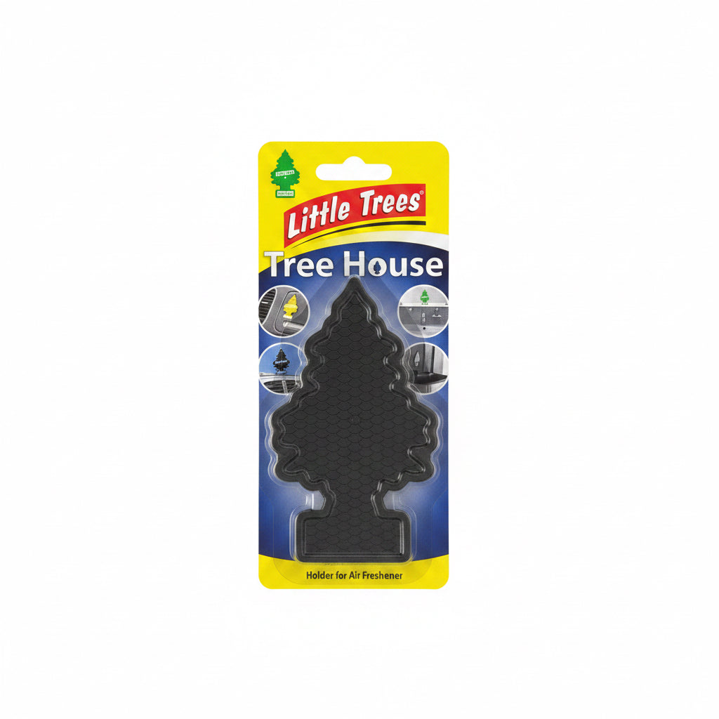 TREE HOUSE HOLDER FOR LITTLE TREES BLACK