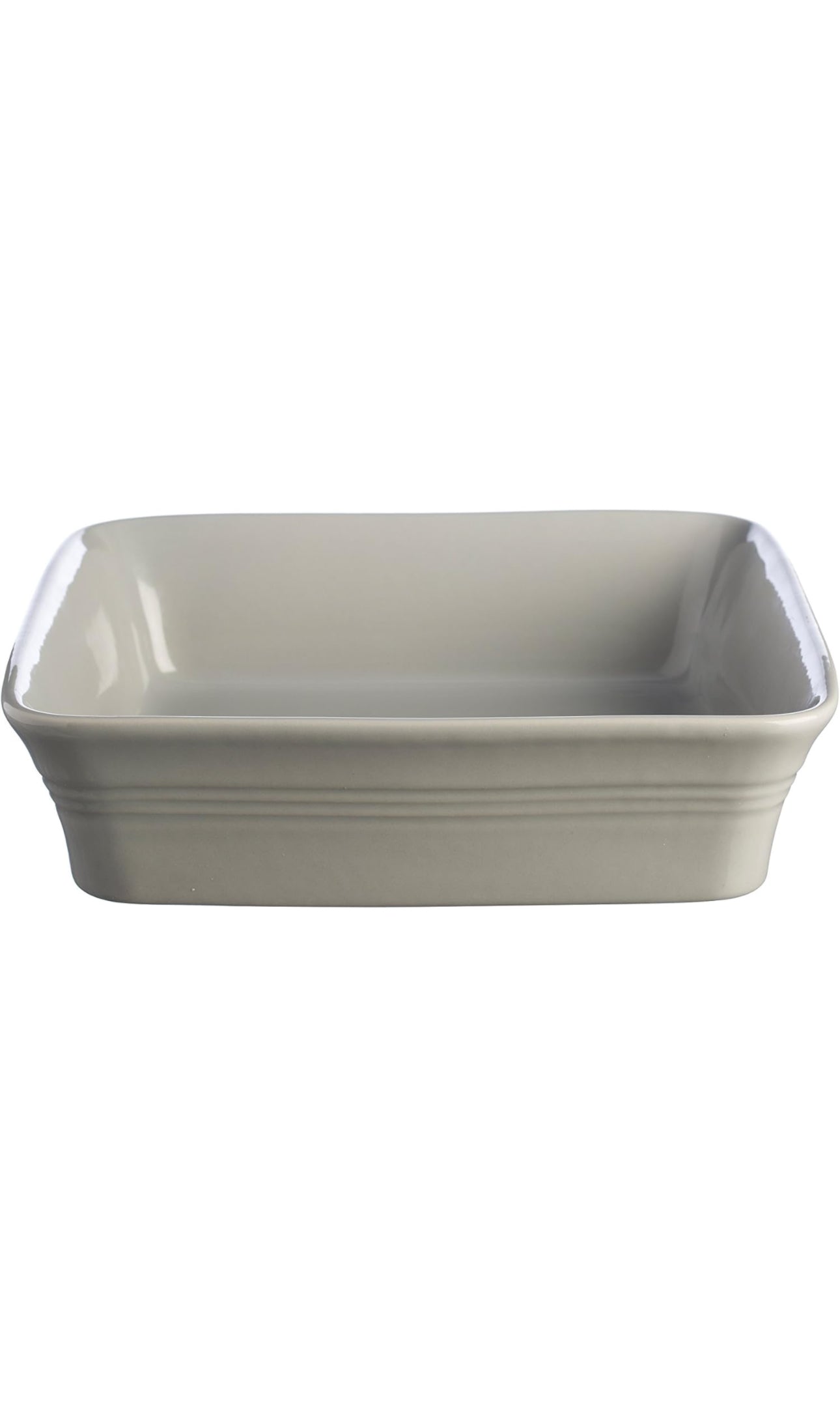 Plat de cuisson carré Mason Cash Classic Kitchen gris 26 cm