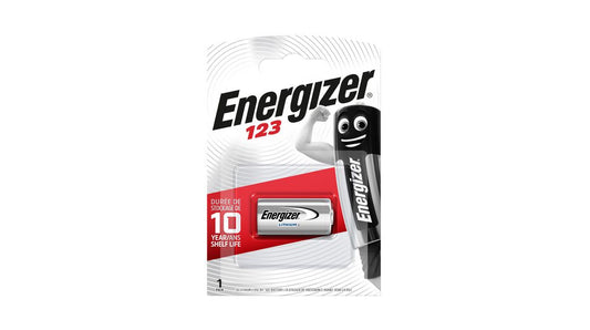 Energizer Lithium Manganese Dioxide 3V, CR123A Camera Battery