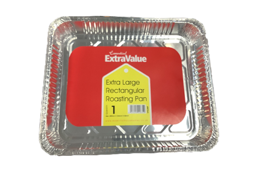 Extra Value RECTANGULAR ROASTING PAN 40X33.5X5CM