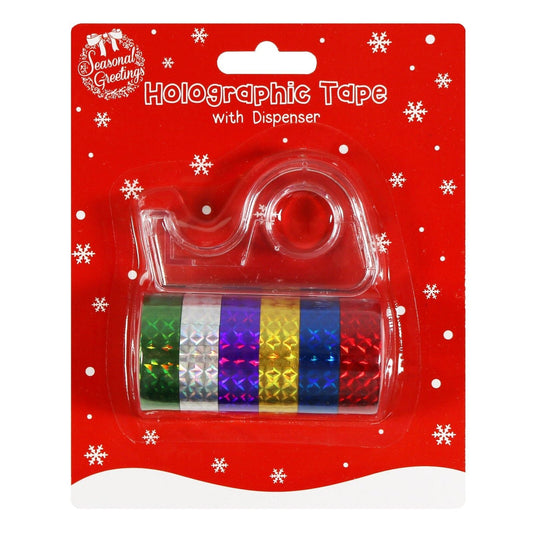 HOLOGRAPHIC TAPE WITH DISPENSER