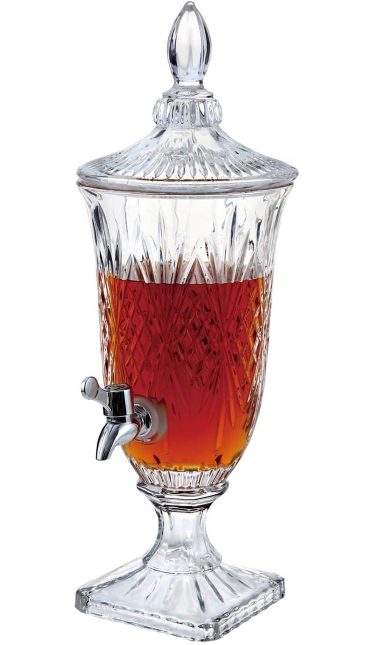 2L Iced Cold Drink Dispenser, Glass