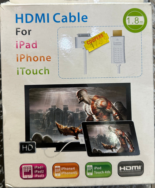Câble HDMI pour iPad iPhone iPod touch