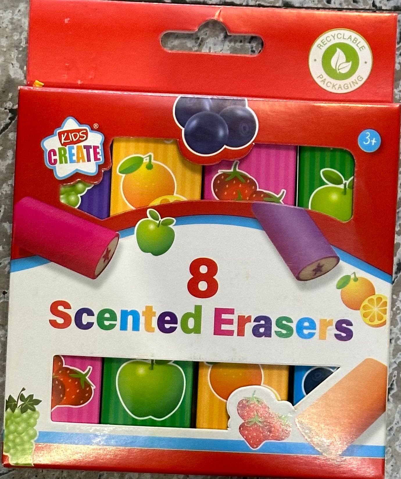 8 Gommes Parfumées