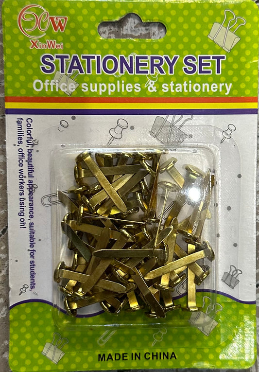 Attaches parisiennes en métal rondes, mini-attaches, pour loisirs créatifs, estampage, scrapbooking