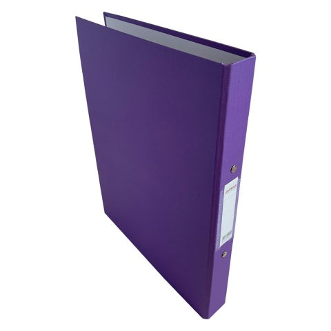 A4 2 Ring binder Teal Pink & Purple Rigid card