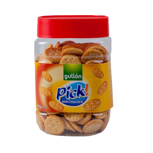 Gullon Red Crackers Savoury Nibbles Jar 250g