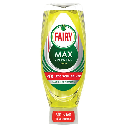 Liquide vaisselle Fairy Max Power Citron 640 ml