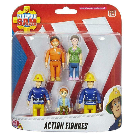 Fireman Sam 5 Figure Pack Articulated Figures